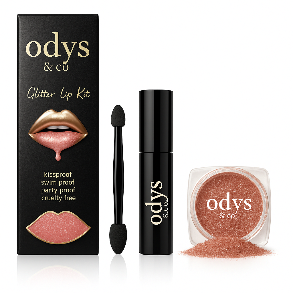 Odys &Co | ''Glowy'' Glitter lip kit