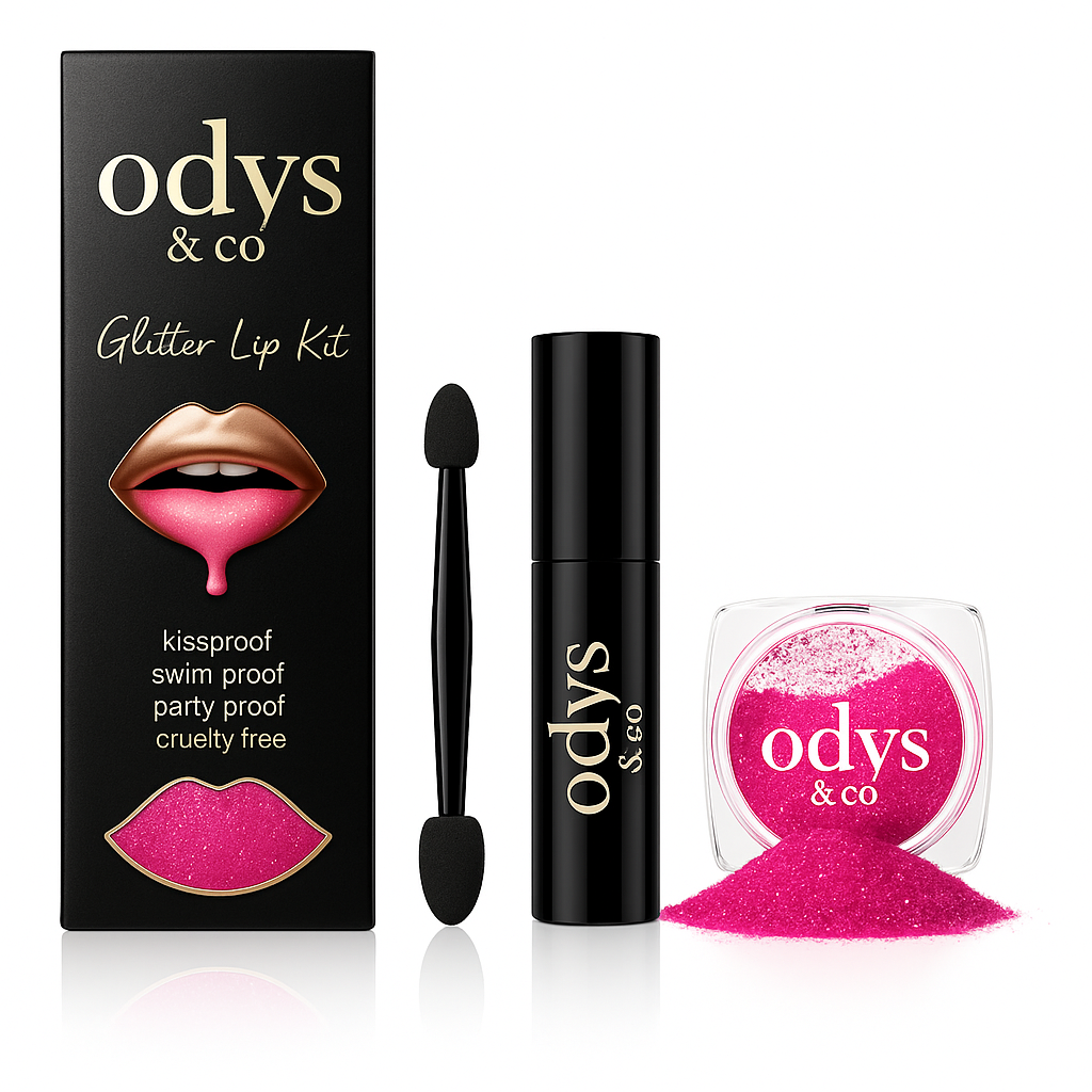 Odys &Co | ''Glowy'' Glitter lip kit